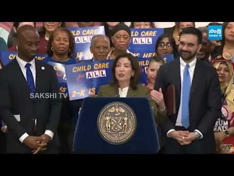 Kathy Hochul and Mamdani announce Major Milestone Toward Launching Free Child Care in NYC - SAKSHITV