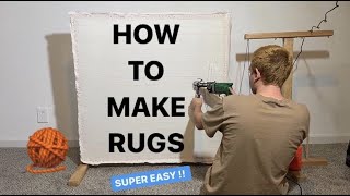 HOW TO MAKE CUSTOM RUGS