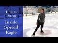 How To Do a Spread Eagle on Ice,  Inside Spread Eagle Skating Tutorial
