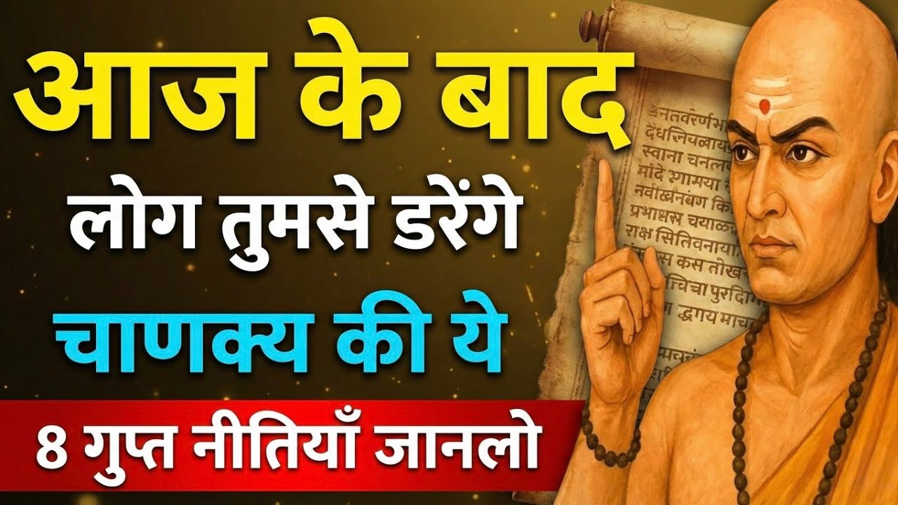 चाणक्य की ये 8 गुप्त नीतिया जान लो ।क्यो लोग तुम्हें दबाते है ।आज के बाद तुम्हे कोई नही दबा पायेगा