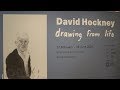 Exhibition review  david hockney drawing from life at the national portrait gallery