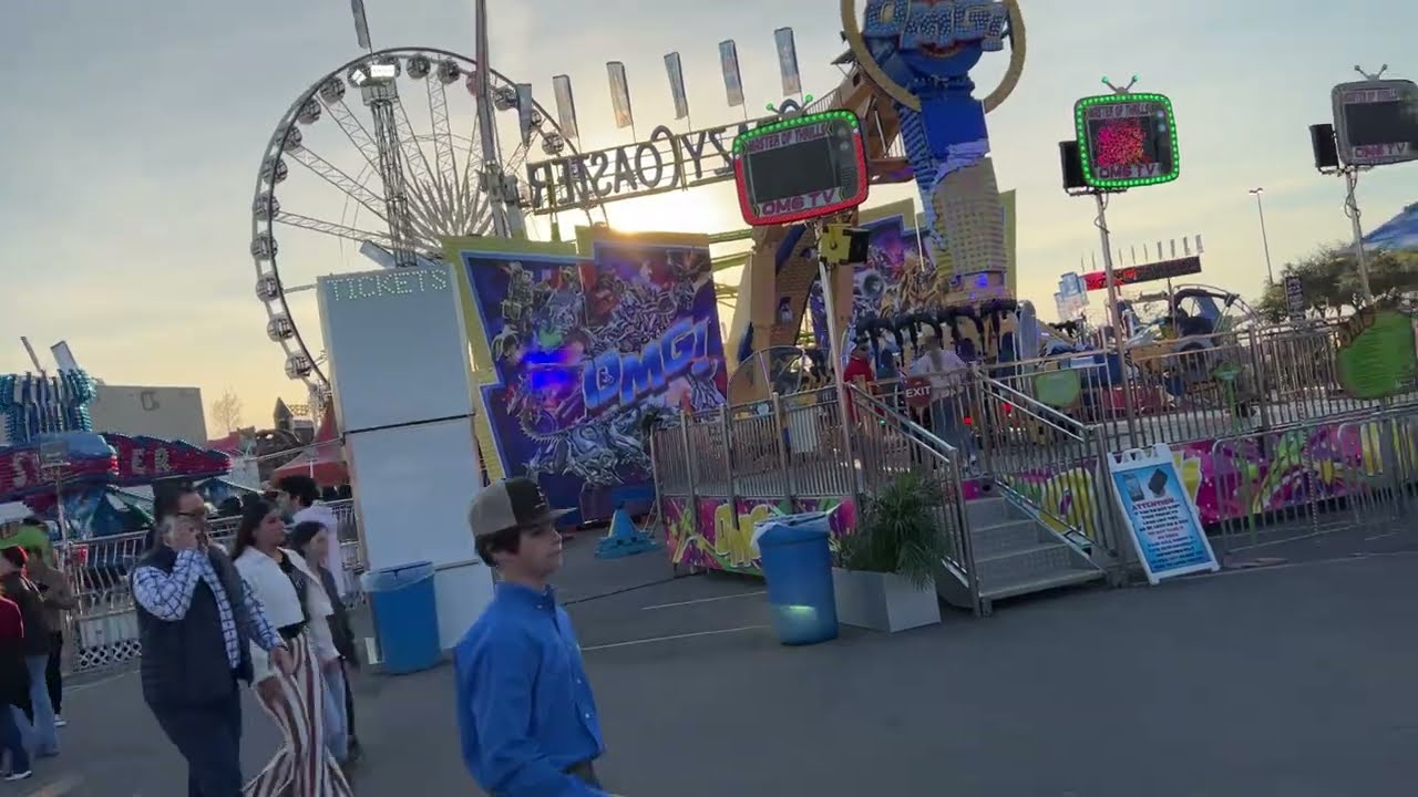 HOUSTON RODEO CARNIVAL OPENING DAY 2022 YouTube