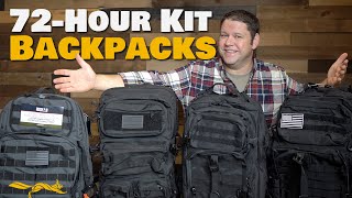 I Bought 4 Backpacks to Compare for 72Hour Kits