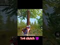 1v4 clutch 👿 BGMI video shorts #shortvideo #bgmi #gaming #bgmishorts #shorts please support BGMI