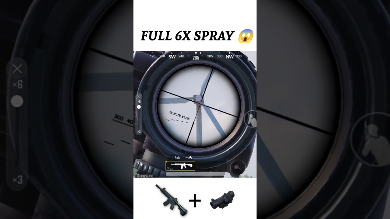 FULL 6X NO RECOIL 😱😱 (hacker spray) 