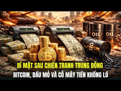Chiến Tranh Chỉ Là Sân Khấu: Sự Thật Cỗ Máy Bitcoin Và Dầu Mỏ Đang In Tiền Ra Sao?