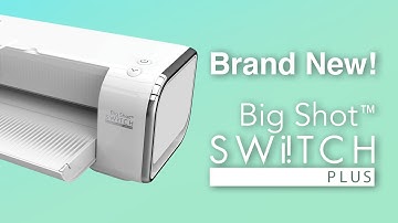 Sizzix: Unboxing the Sizzix Big Shot Switch Plus Machine & Starter Kit.