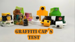 Graffiti CAPS tutorial \ Spray caps test