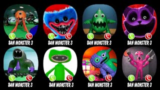 Banban Monster 3, Poppy Mobile, Green Monster 4, Poppy Playtime 3, Sir Monster 6...