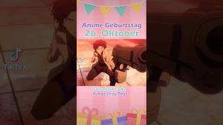 Anime-Geburtstag | 26. Oktober