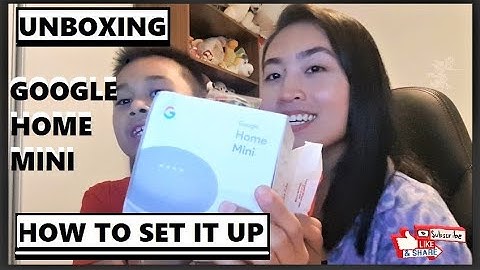 Google Home Mini Unboxing and Review + How to set it up + Reasons why we love it