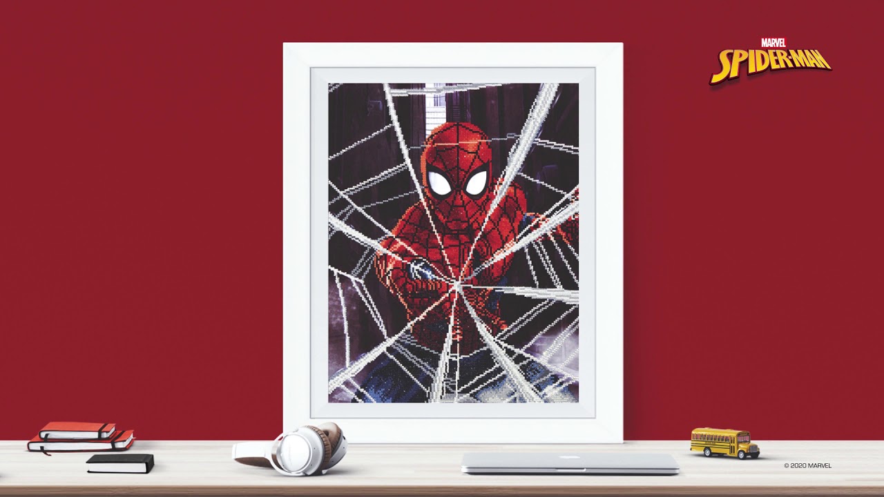 Diamond Dotz Marvel - Avengers Series - Web Slinger - YouTube