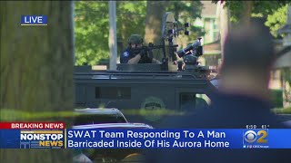 SWAT Team Called For Shooting Suspect Barricaded In Aurora Home; Nearby Homes Evacuated