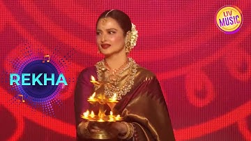 Rekha जी की Grand Entry! | Indian Idol | Featuring Rekha
