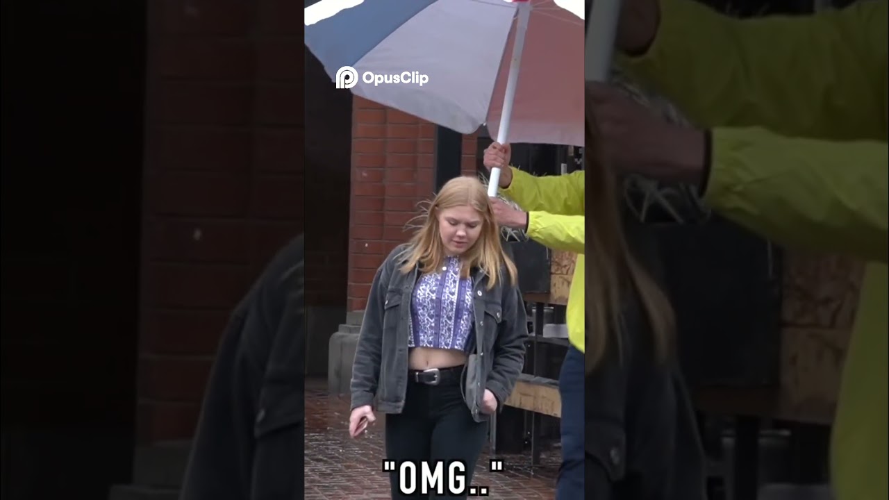 I walked home soaking wet… so THEY could stay dry 🥹☔