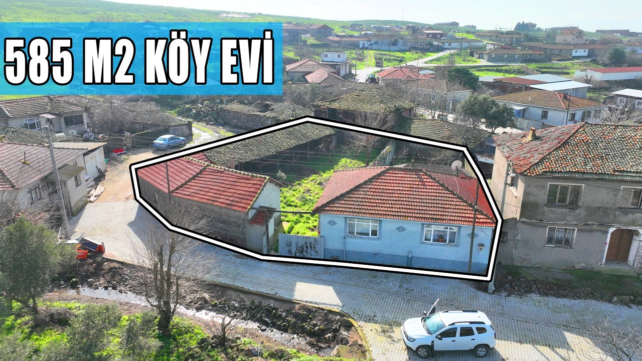 Gönen'e Yakın 585 m2 Köy Evi ve Müştemilatı 4.100.000 TL