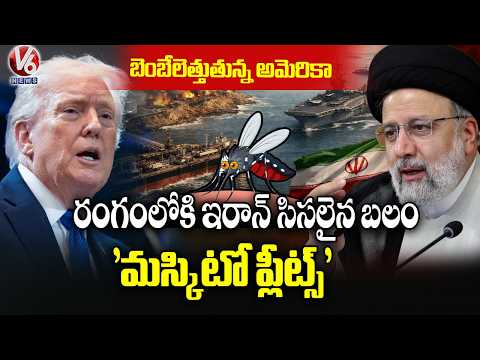 Iran Using Mosquito Strategy To Destroy US Warships | Mosquito Fleet | V6 News - V6NEWSTELUGU