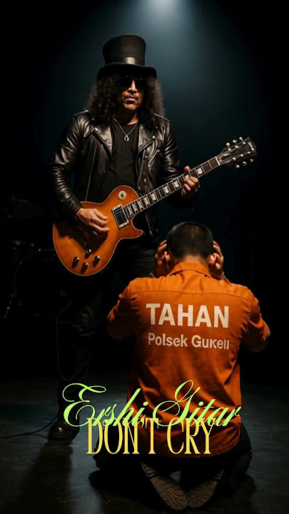 🎤💔 “' Gitar elusif Don't cry ' 🎶 ' When a Photo Sings…”(AI Magic)” #fyp, #interaksi, #sorotan