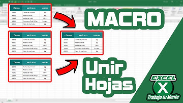 Crear Macro para Consolidar Varias Hojas en una Sola