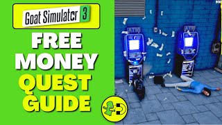 Goat Simulator 3 Free Money Secret Event Downtown Guide screenshot 2