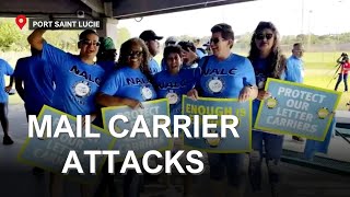 'Enough is Enough:' Mail carriers call for action to stop on the job attacks