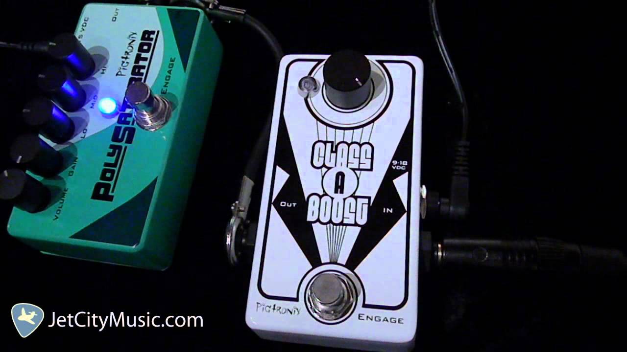 Pigtronix Class A Boost - YouTube
