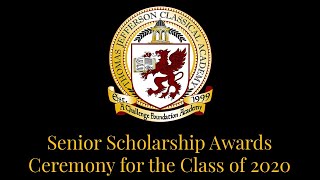 2019-20 Senior Scholarship Awards Ceremony
