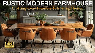 Mastering Modern Rustic Farmhouse Decor: Home Tour Ideas with Stylish Interior Design