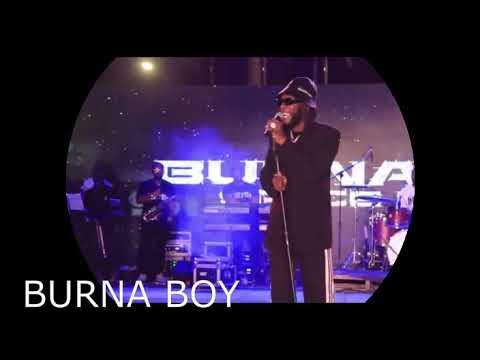 Burna Boy performed "WAY TOO BIG" without DJ