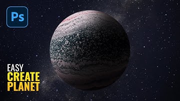 Easiest Way to Make Planet in Photoshop - Photoshop Tutorial
