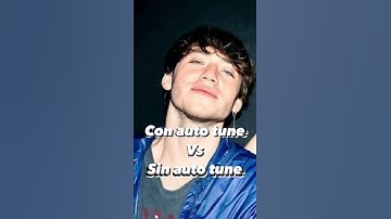 Thumbnail of Nena maldición paulo londra sin auto tune vs con auto tune