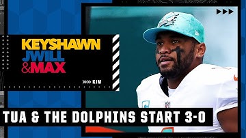 Tua Tagovailoa & the 3-0 Dolphins have beaten Josh Allen, Lamar Jackson & Bill Belichick 😯 | KJM