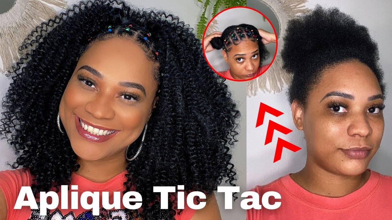 APLIQUE TIC TAC CACHEADO ✨Penteado com elástico / CABELO ORGÂNICO -  Babyhair - thptnganamst.edu.vn