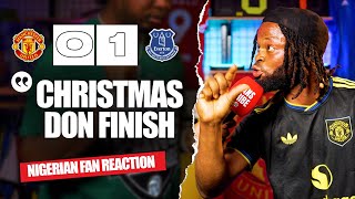 Manchester United 0-1 Everton - Festus - Nigerian Fan Reaction - Premier League 20252026
