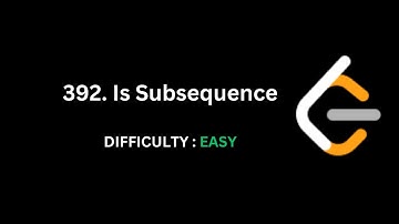Is Subsequence - LeetCode 392 - Tamil