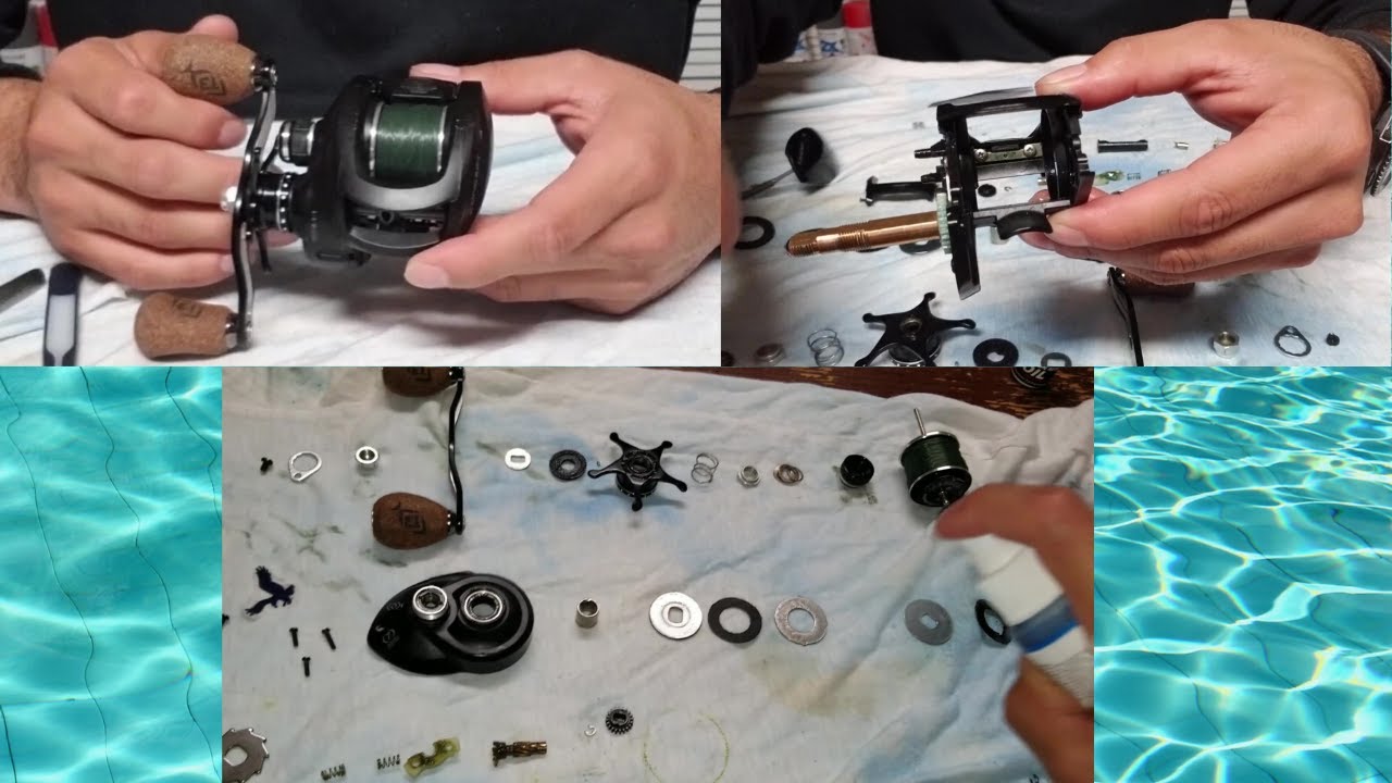 How to clean a baitcaster (13 Fishing Concept A)