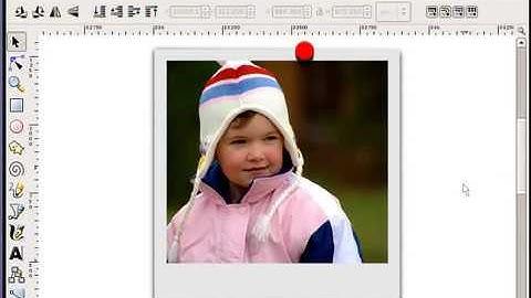 heathenX Inkscape Tutorials: episode 011 - Creating a Polaroid photo border on a bitmap image