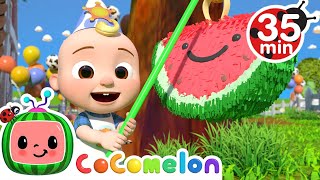 Birthday At The Farm Song + More Nursery Rhymes \& Kids Songs - CoComelon