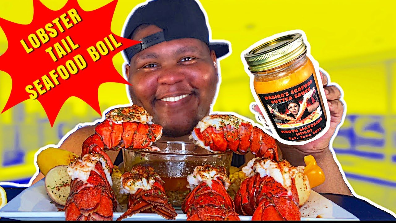 LOBSTER TAILS DRENCHED IN nadirayasmineeats BUTTER SAUCE DISCOUNT