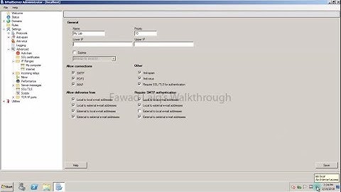 hMail - How to Configure SMTP Relay