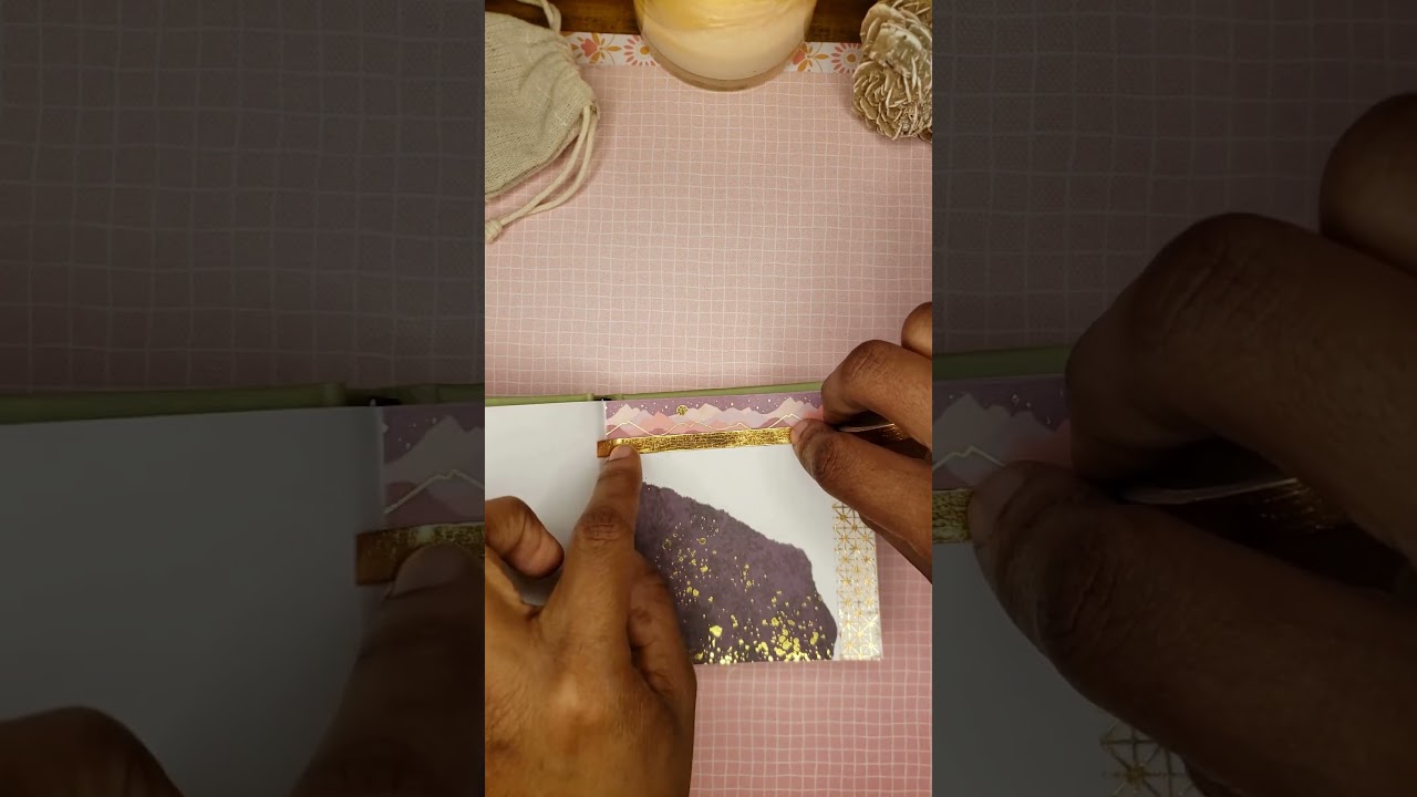 You are Beauty Full - Glue Book Journal Page