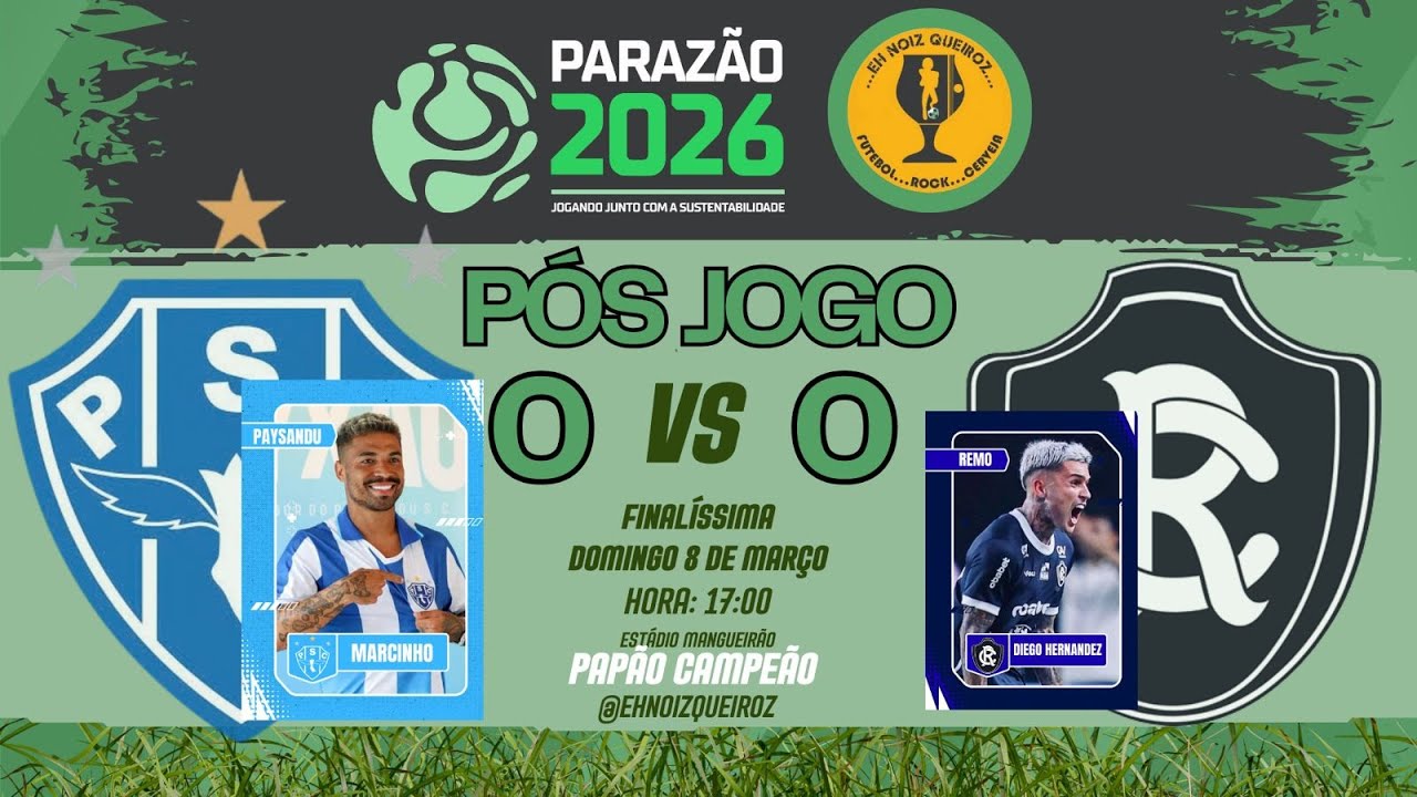 51 TÍTULOS | PAYSANDU CAMPEÃO | PARAZÃO 2026