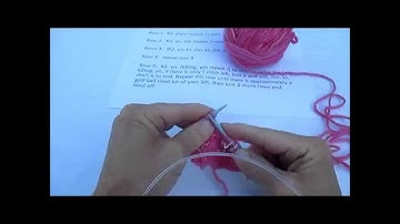 Easy Lace Knit Triangle Shawl