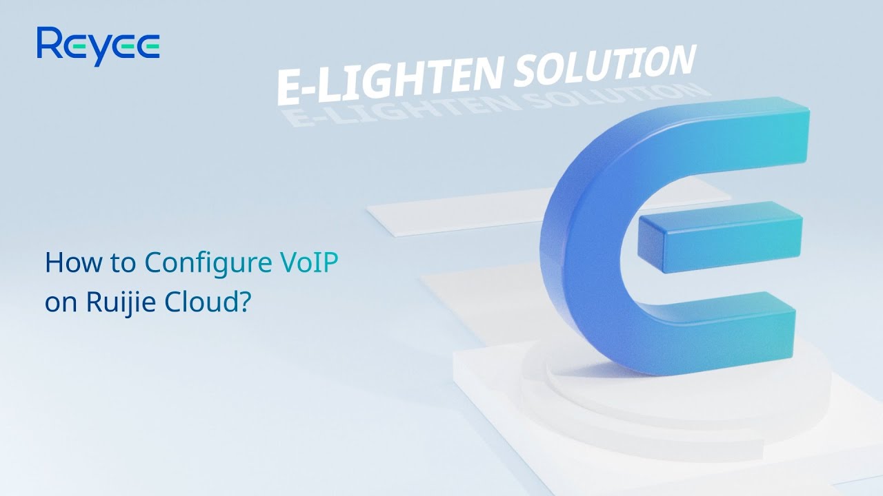 How to Configure VoIP on Ruijie Cloud - YouTube