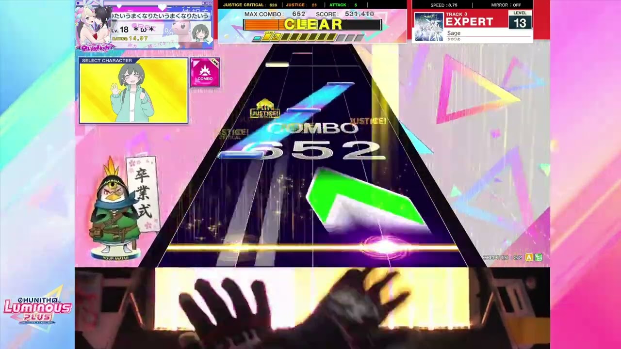 [chunithm luminous] sage(expert) 13 ss FC