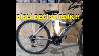 Bisiklet dişli değişimi nasıl yapılır !!