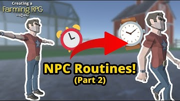 Creating a Farming RPG (like Harvest Moon) in Unity — Part 24: NPC Movement