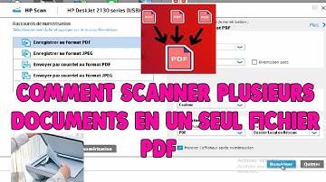 comment scanner plusieurs pages en un seul document pdf: tutos   facile  avec  pratique à l