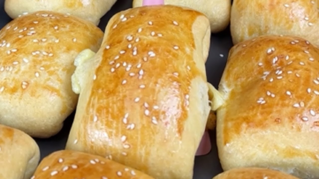 ¡El pan relleno de queso y pollo es sensacional!