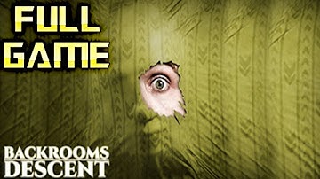 BACKROOMS Descent | Full Game Walkthrough | No Commentary